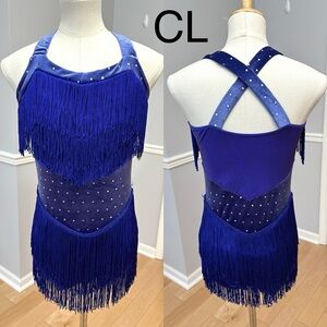 Royal blue costume CL